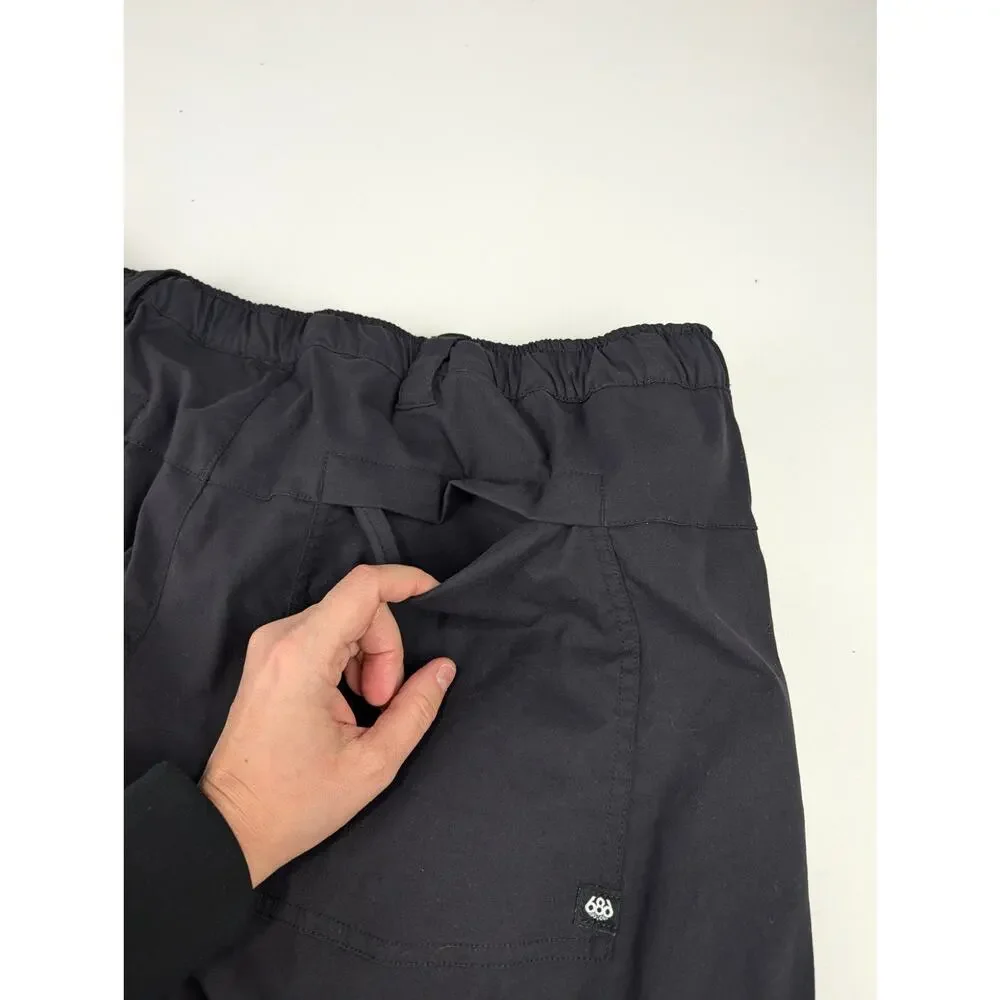686 Men's XL Wide Tapered Magic Line Climbing Pants - Black